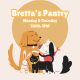 Bretta's Pantry logo updated times