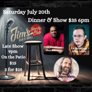 Comedy Night at Jim's logo
