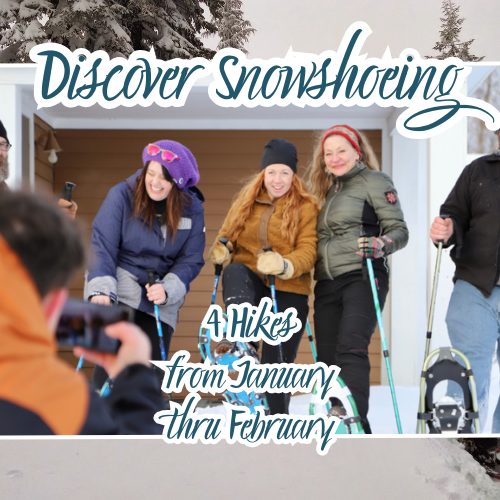 Discover Snowshoeing 2025 logo