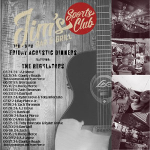 Friday Acoustic Dinners logo