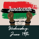 Iron Range Juneteenth logo