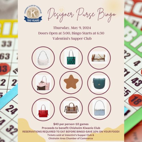 Kiwanis Designer Purse Bingo logo