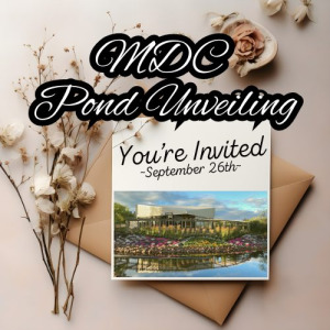 MDC Pond Unveiling logo