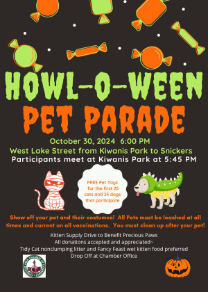 Howl-o-Ween Parade flyer