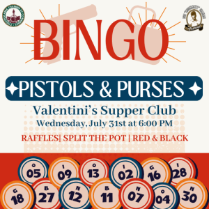 Purses & Pistols BINGO logo
