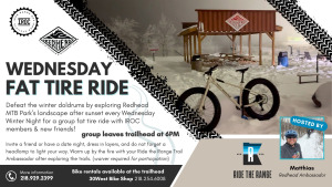 Wednesday Fat Bike Rides cover graphic